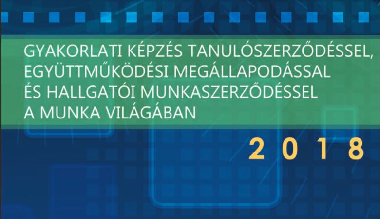 Letölthető a 2018. évi gyakorlati képzést segítő szakmai kiadvány