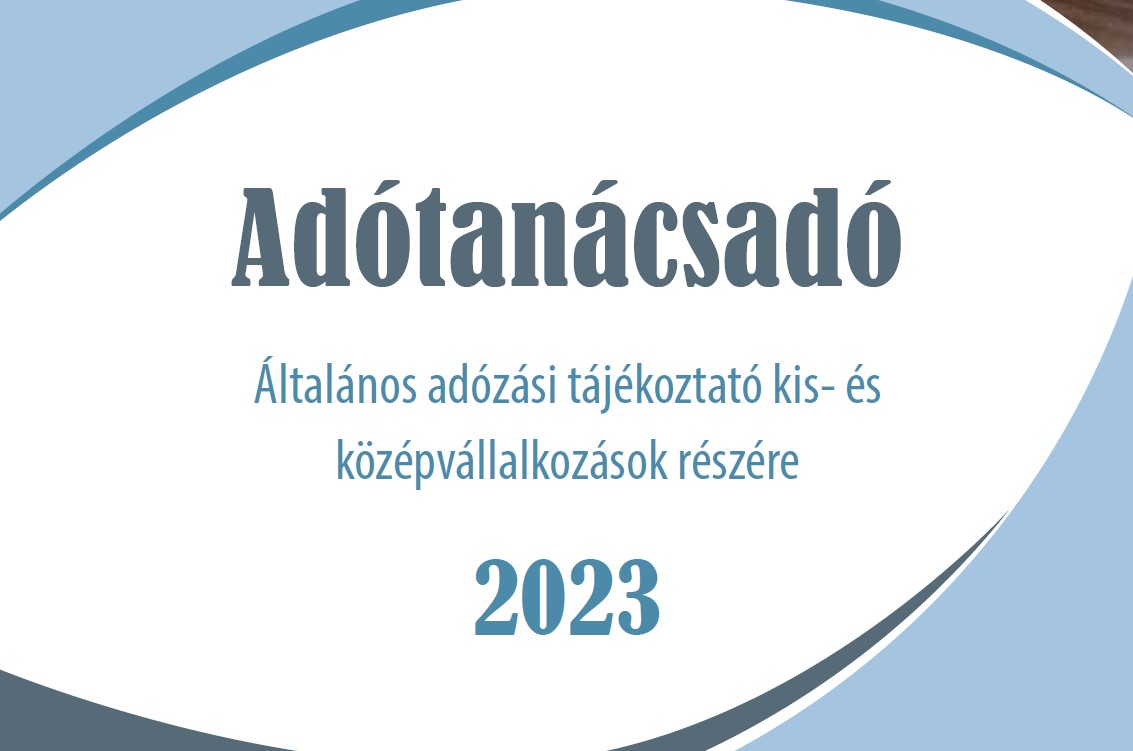 Adótanácsadó 2023 kiadvány