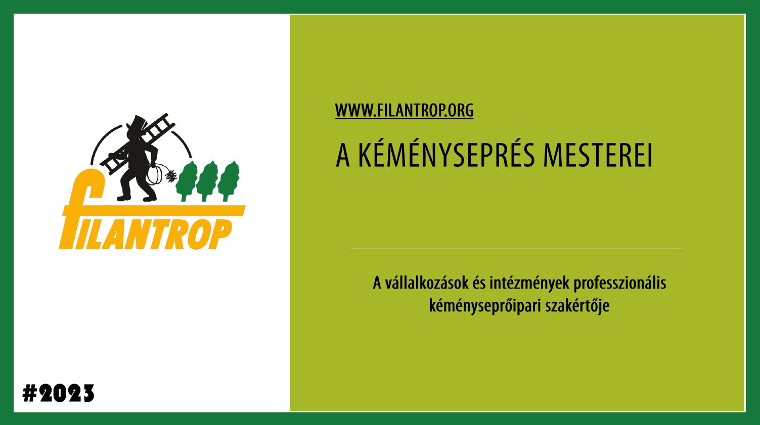 FILANTROP Kft. - A kéményseprés mesterei