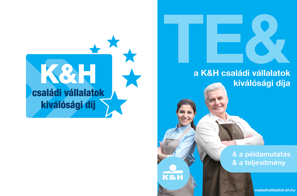 A példamutatást idén is a K&H családi vállalatok kiválósági díjjal ismerik el