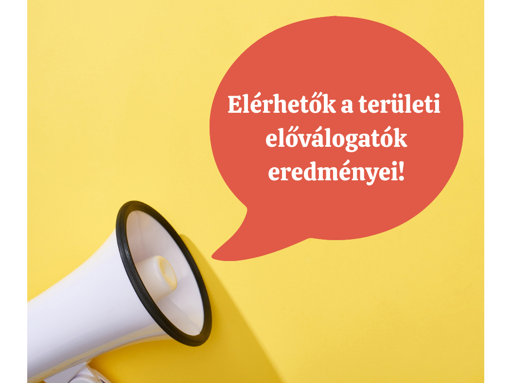 Területi előválogatók “SZKTV/OSZTV írásbeli verseny” eredményei