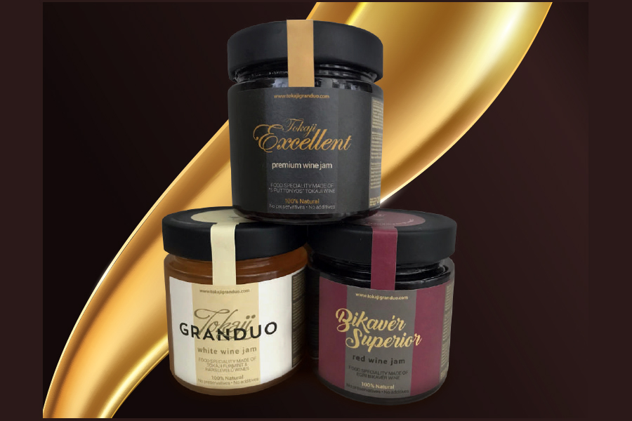 Tokaji Granduo borlekvár különlegességek
