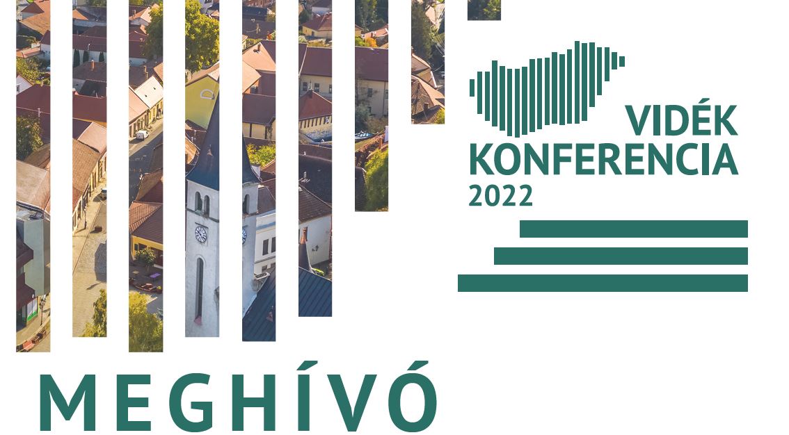 Meghívó a Vidék Konferencia 2022-re - Budapest, 2022.10.14.