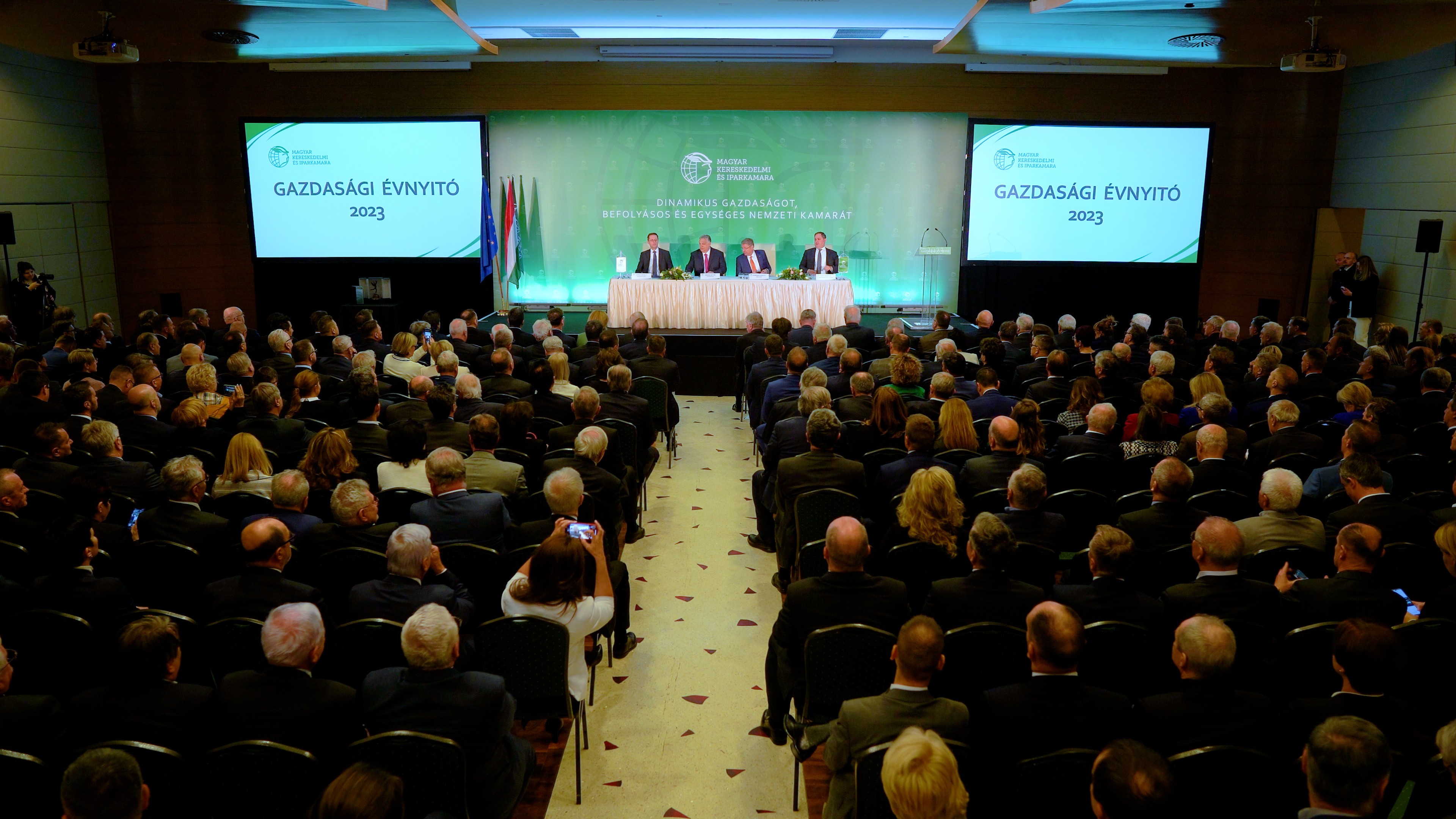 Gazdasági Évnyitó – Parragh László: az infláció a gazdaság számára is a legnagyobb kihívás