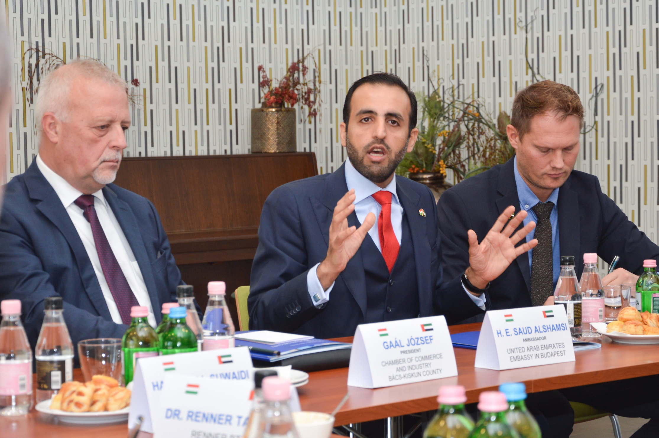 Üzleti találkozó az Egyesült Arab Emírségek magyarországi nagykövetével