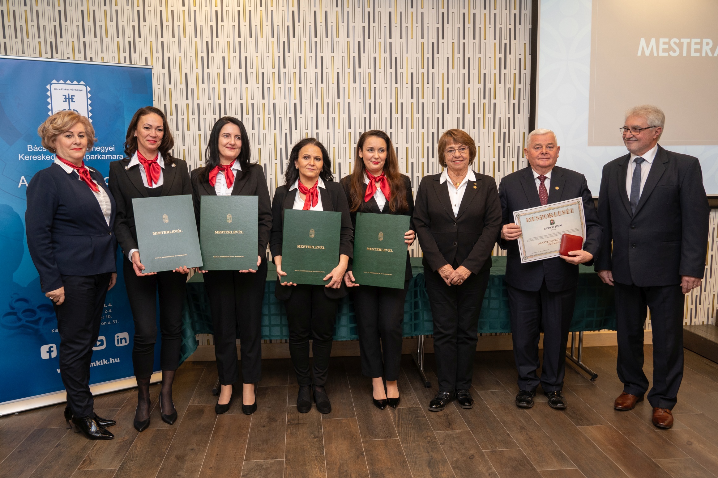 Mesterek avatása és egy életmű elismerése