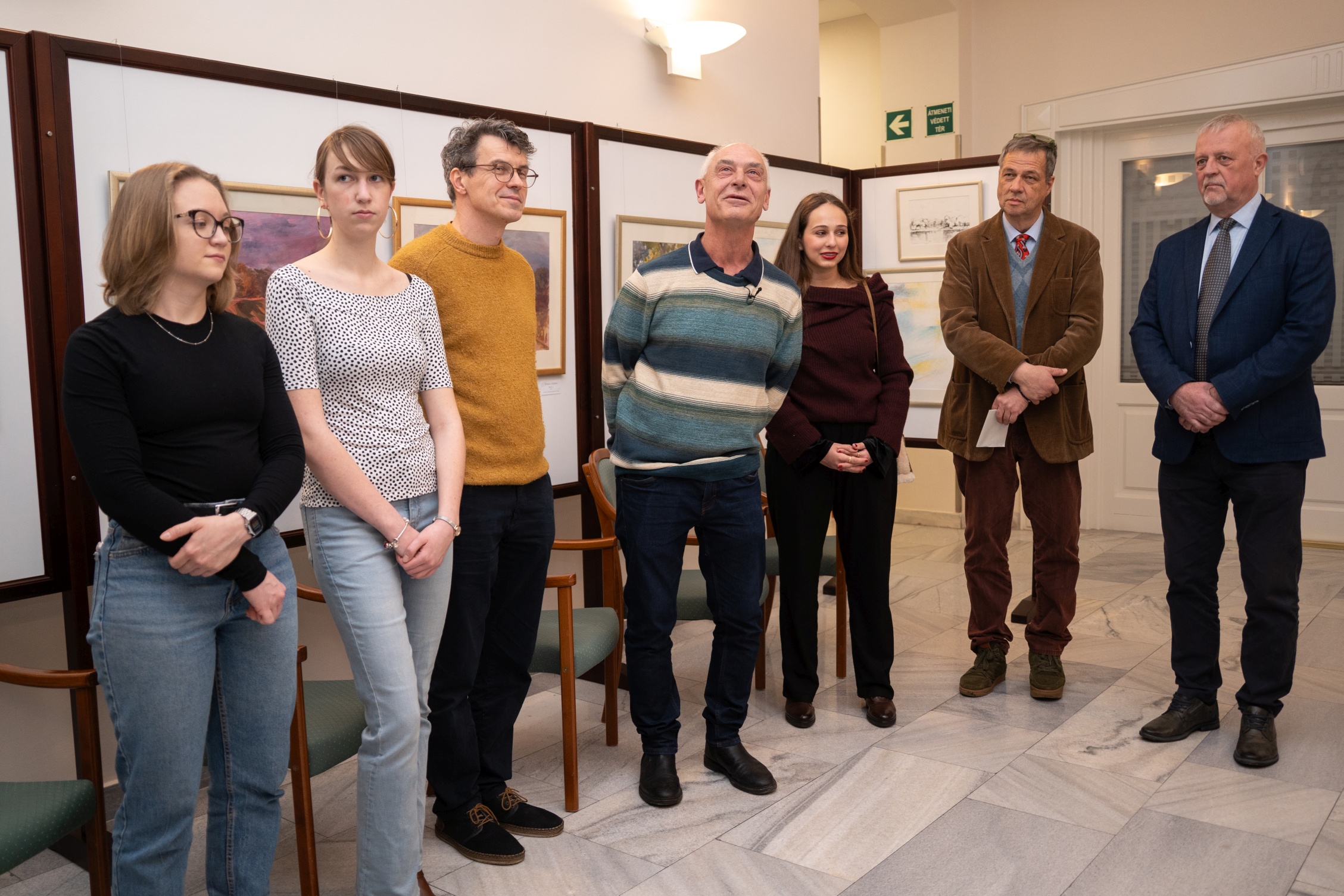 Megnyílt a X. Axon Kecskeméti Művésztelep kiállítása a kamara székházában